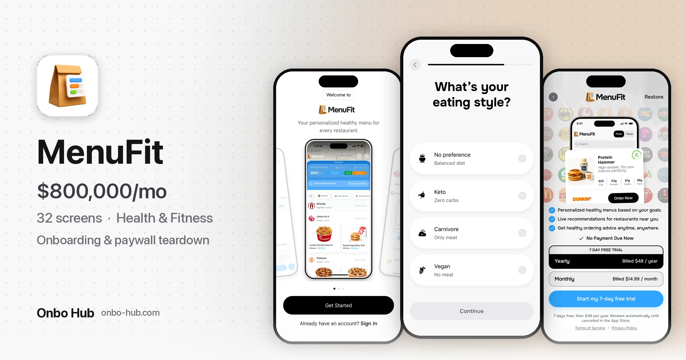 MenuFit: How Cole Kosco Turned a Free PDF into a $1M/Month App