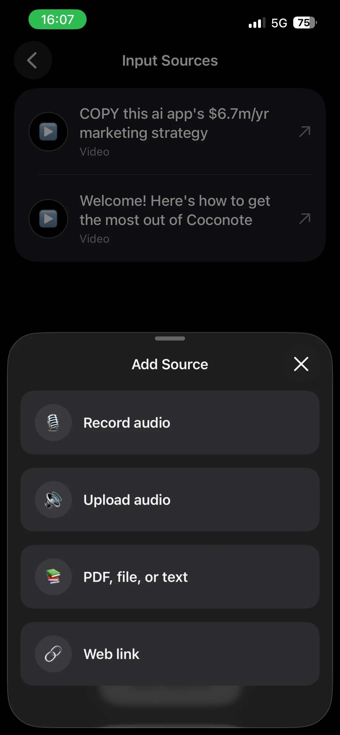 Coconote screenshot 22