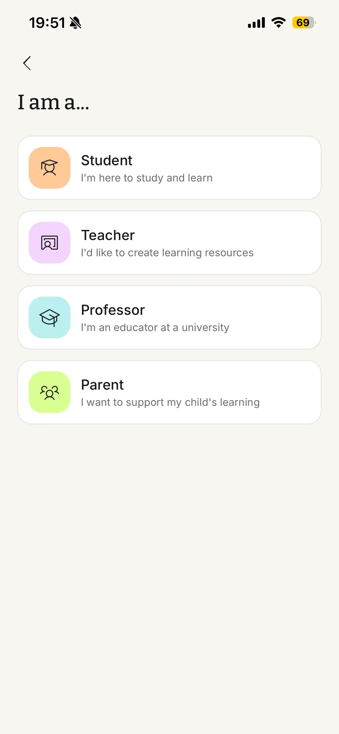 StudyFetch onboarding screen 3 of 13