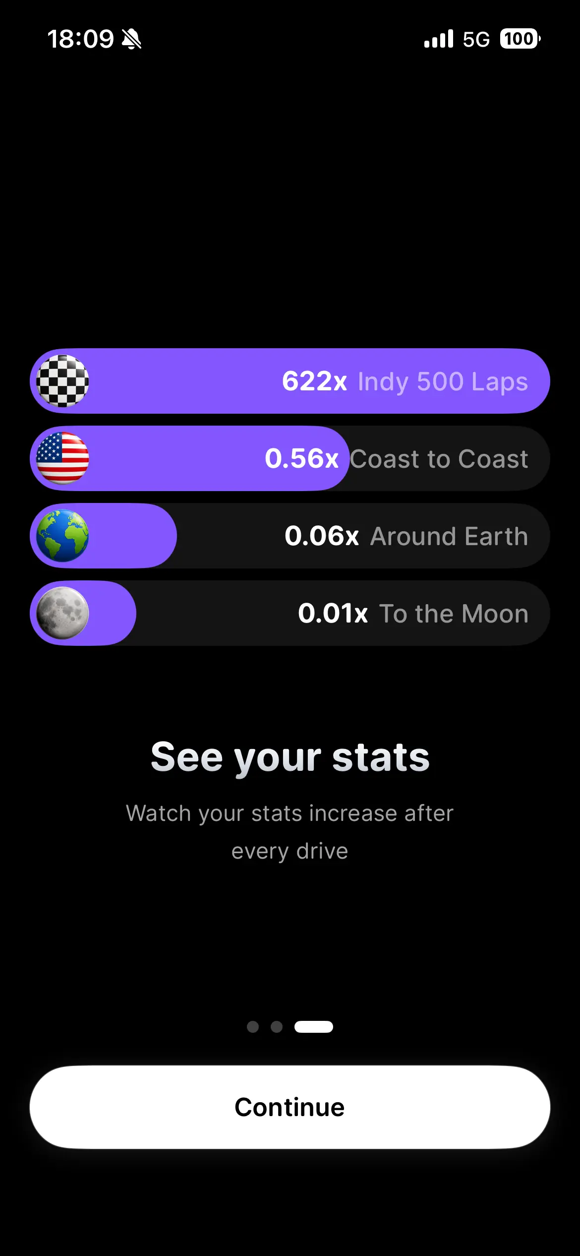 Wheelz onboarding screen 4 of 21