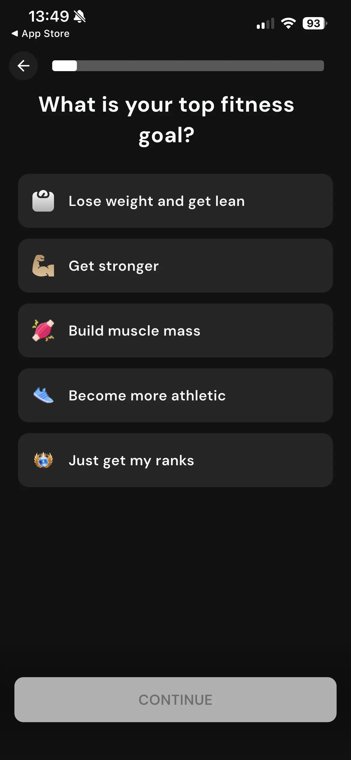Symmetry onboarding screen 5 of 41