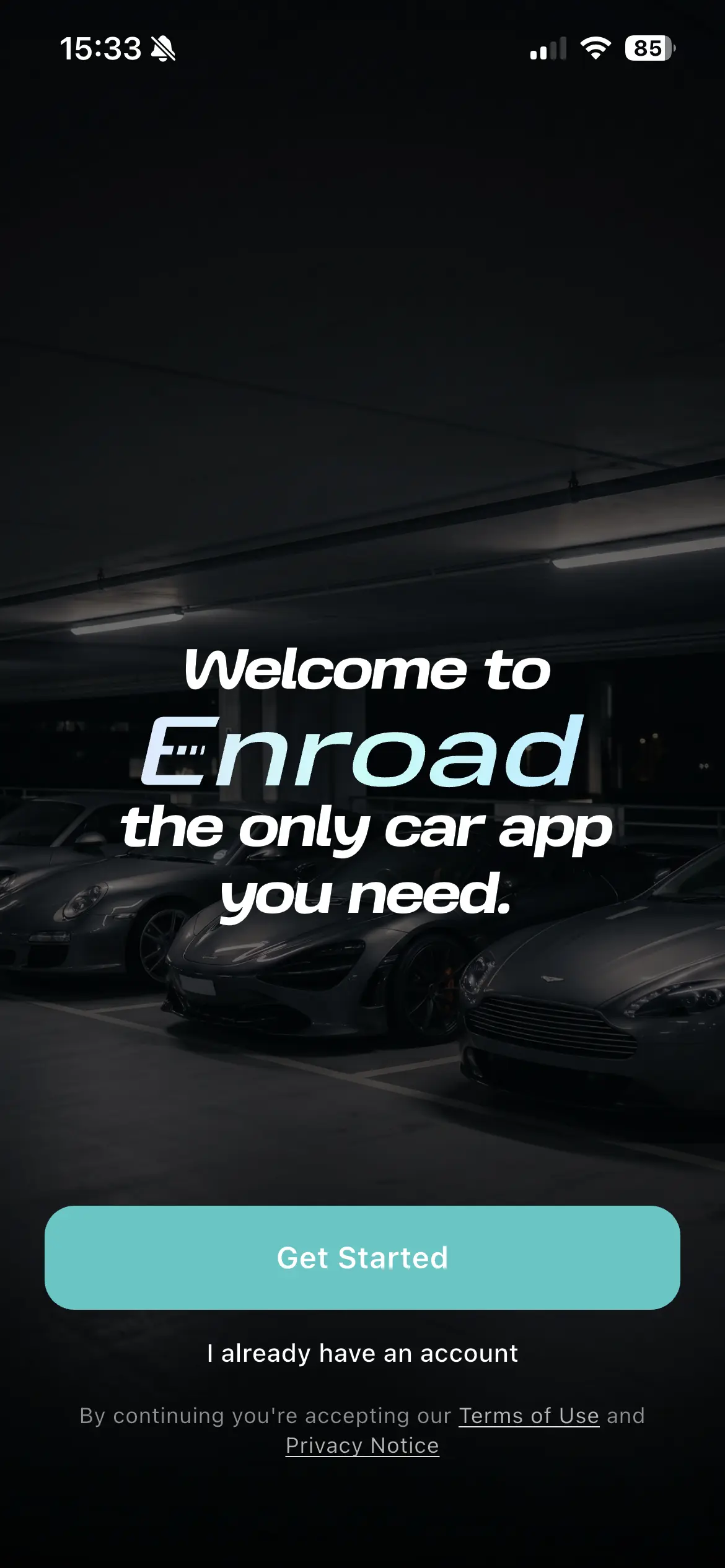 Enroad onboarding screen 2 of 30