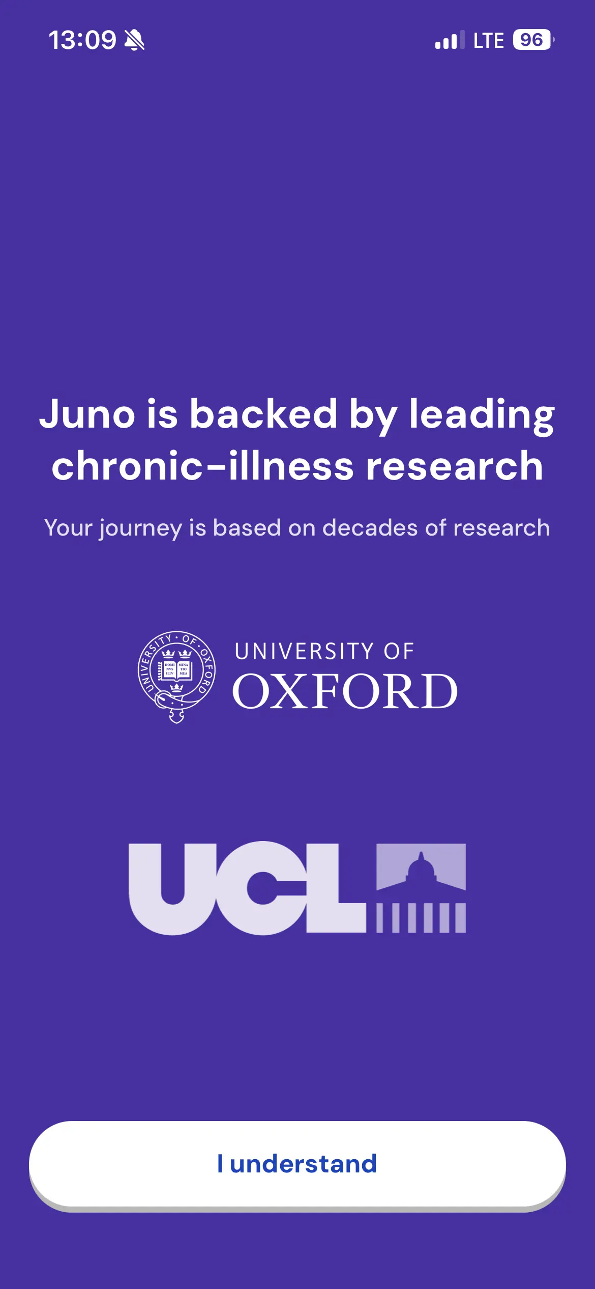 Juno onboarding screen 5 of 51