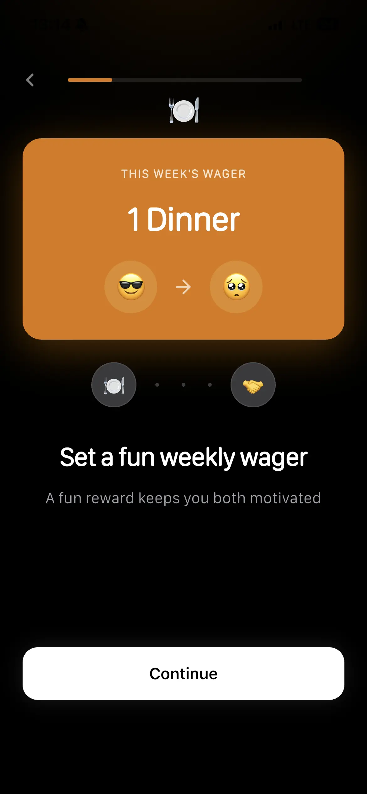 Sweatmates onboarding screen 4 of 24