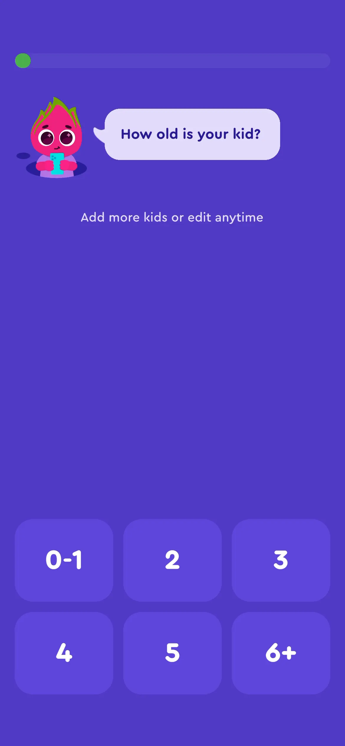 Keiki onboarding screen 4 of 32