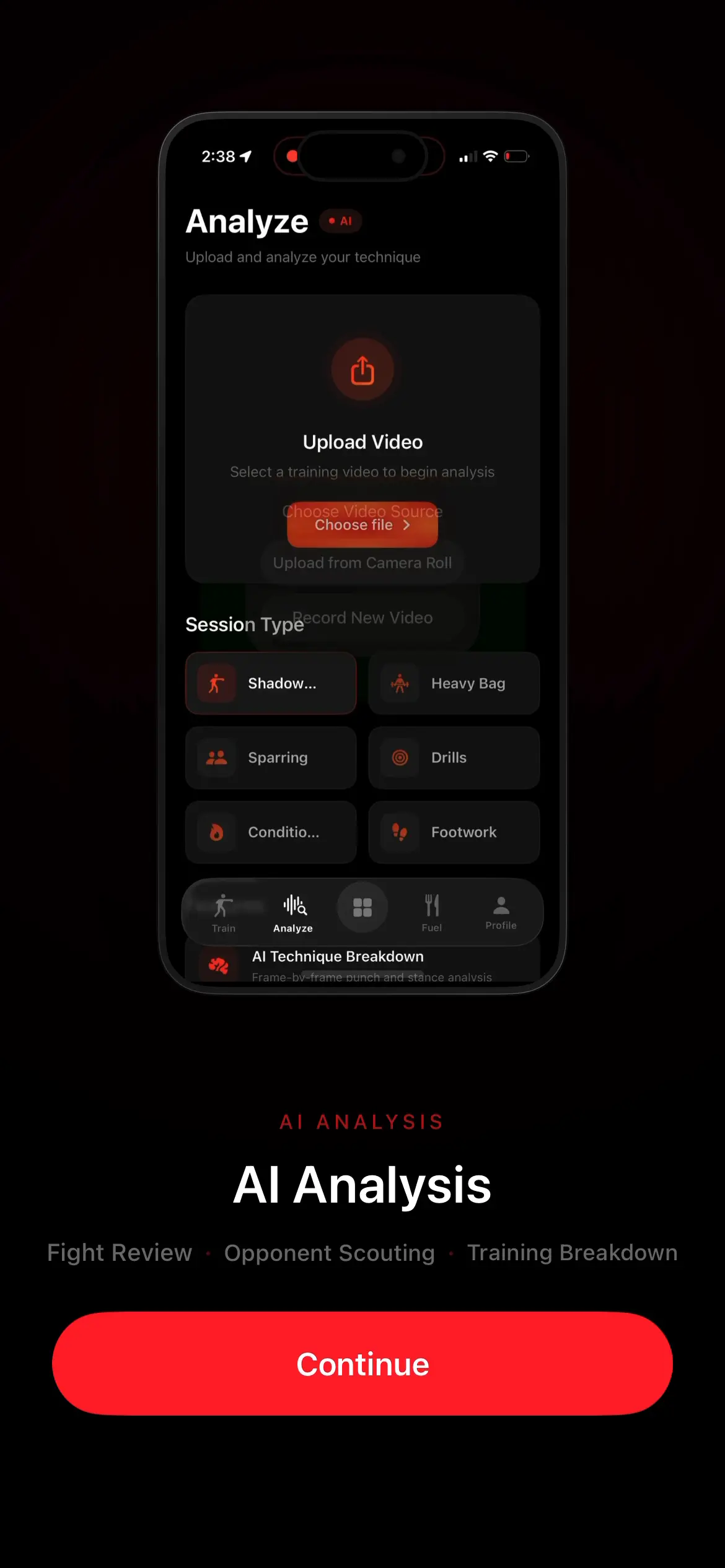 BRAWLER onboarding screen 4 of 40